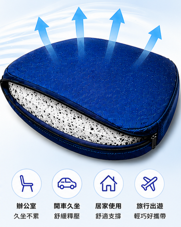 4D  Comfort Seat Cushion 